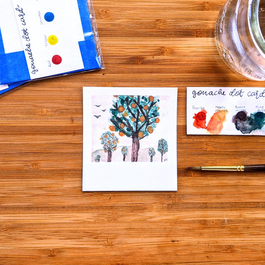 Mini Painting Kit- Orange Grove