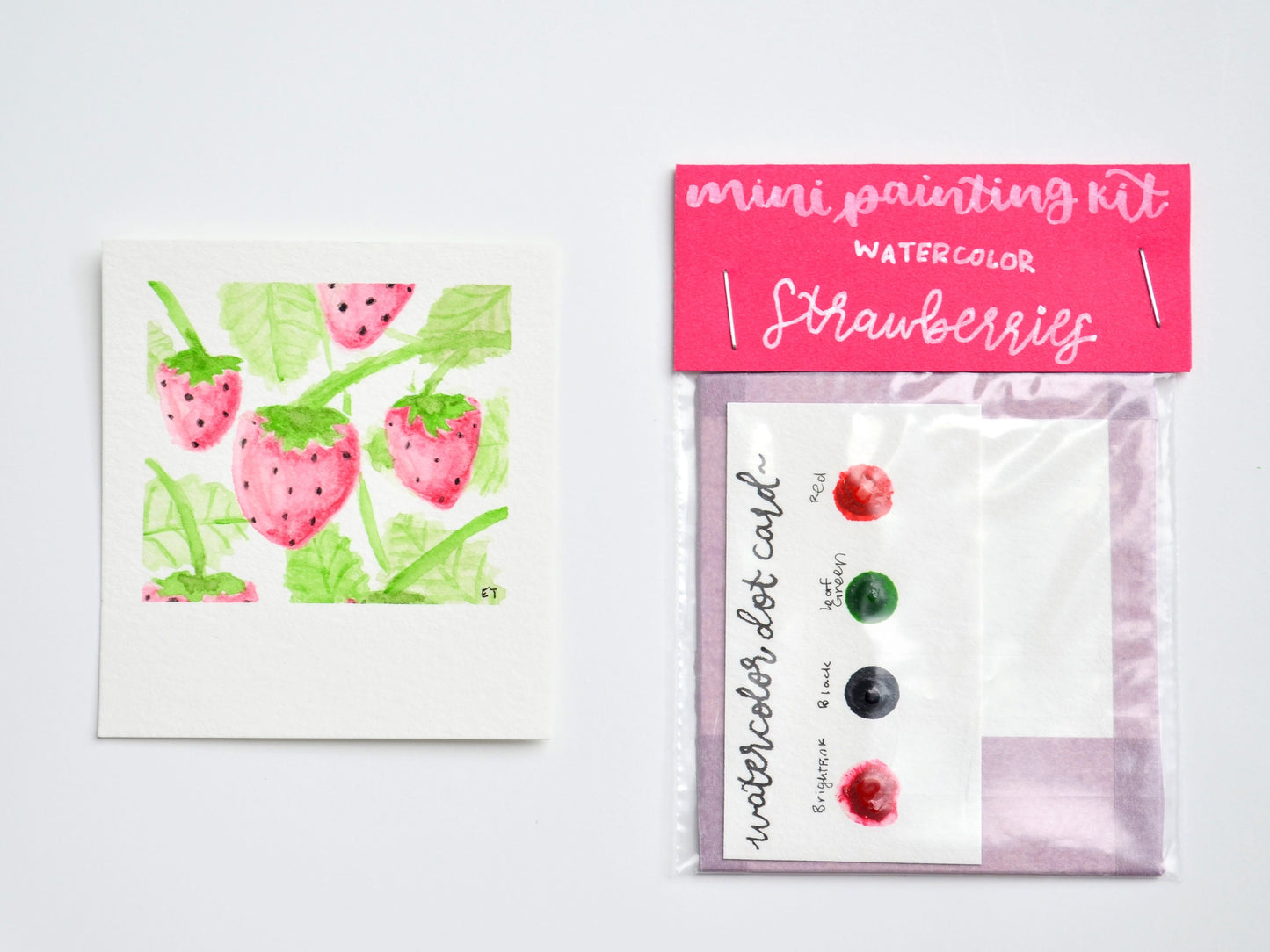Mini Painting Kit Duo- Think Pink