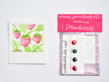 Mini Painting Kit Duo- Think Pink
