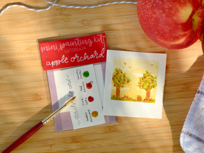 Mini Painting Kit- Apple Orchard