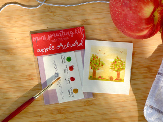Mini Painting Kit- Apple Orchard