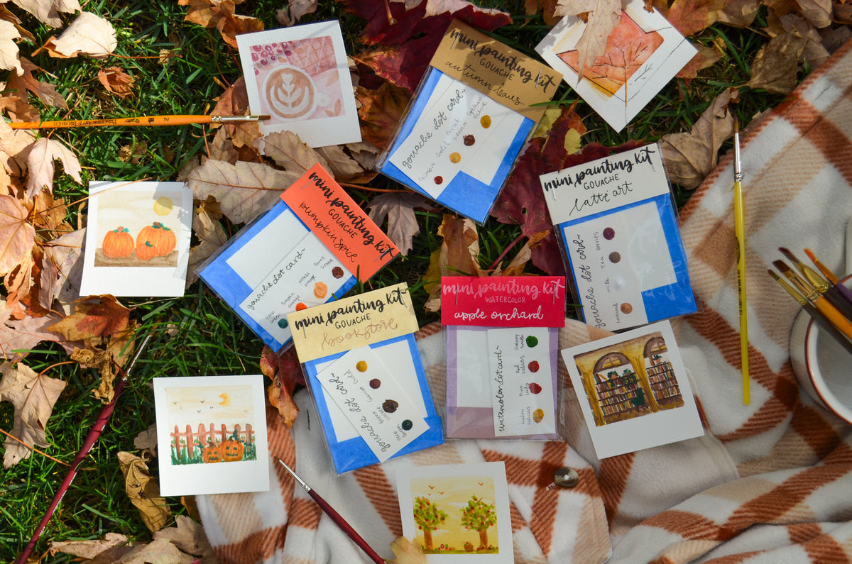 Mini Painting Kit- Apple Orchard