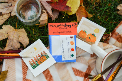 Mini Painting Kit- Pumpkin Spice