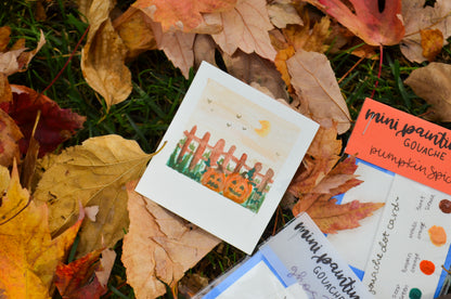 Mini Painting Kit- Pumpkin Spice
