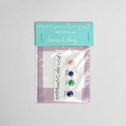 Mini Painting Kit- Beach Day
