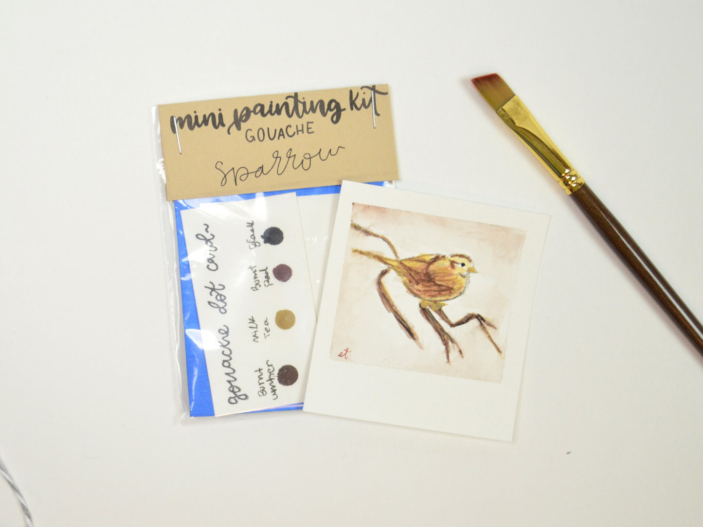 Mini Painting Kit- Sparrows